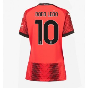 AC Milan Rafael Leao #10 Kotipaita Naisten 2023-24 Lyhyet Hihat