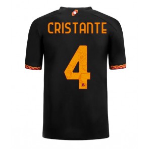 AS Roma Bryan Cristante #4 Kolmaspaita 2023-24 Lyhyet Hihat