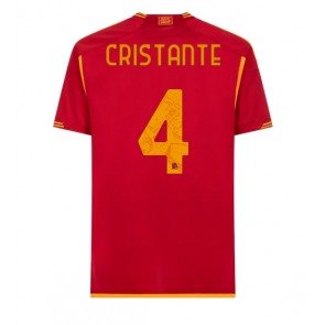 AS Roma Bryan Cristante #4 Kotipaita 2023-24 Lyhyet Hihat