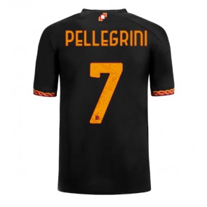 AS Roma Lorenzo Pellegrini #7 Kolmaspaita 2023-24 Lyhyet Hihat