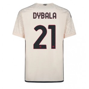 AS Roma Paulo Dybala #21 Vieraspaita 2023-24 Lyhyet Hihat