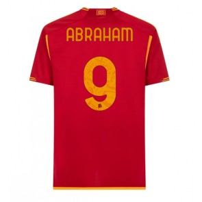 AS Roma Tammy Abraham #9 Kotipaita 2023-24 Lyhyet Hihat