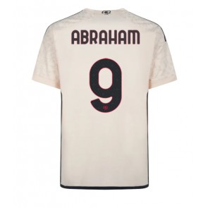 AS Roma Tammy Abraham #9 Vieraspaita 2023-24 Lyhyet Hihat