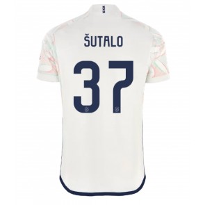 Ajax Josip Sutalo #37 Vieraspaita 2023-24 Lyhyet Hihat