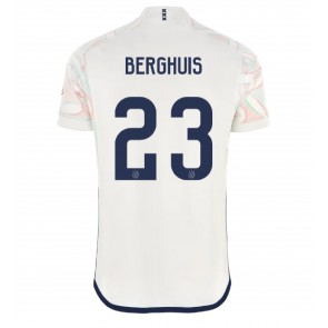 Ajax Steven Berghuis #23 Vieraspaita 2023-24 Lyhyet Hihat