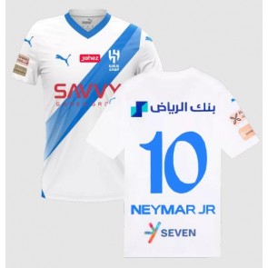 Al-Hilal Neymar Jr #10 Vieraspaita 2023-24 Lyhyet Hihat