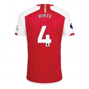 Arsenal Benjamin White #4 Kotipaita 2023-24 Lyhyet Hihat