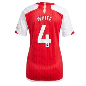 Arsenal Benjamin White #4 Kotipaita Naisten 2023-24 Lyhyet Hihat