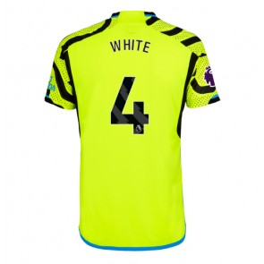 Arsenal Benjamin White #4 Vieraspaita 2023-24 Lyhyet Hihat