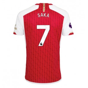 Arsenal Bukayo Saka #7 Kotipaita 2023-24 Lyhyet Hihat