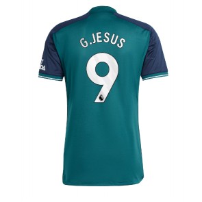 Arsenal Gabriel Jesus #9 Kolmaspaita 2023-24 Lyhyet Hihat