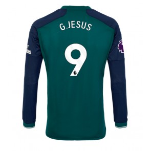 Arsenal Gabriel Jesus #9 Kolmaspaita 2023-24 Pitkät Hihat