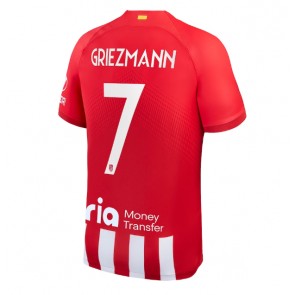 Atletico Madrid Antoine Griezmann #7 Kotipaita 2023-24 Lyhyet Hihat