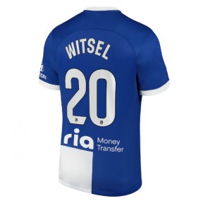 Atletico Madrid Axel Witsel #20 Vieraspaita 2023-24 Lyhyet Hihat