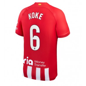 Atletico Madrid Koke #6 Kotipaita 2023-24 Lyhyet Hihat