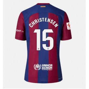 Barcelona Andreas Christensen #15 Kotipaita Naisten 2023-24 Lyhyet Hihat