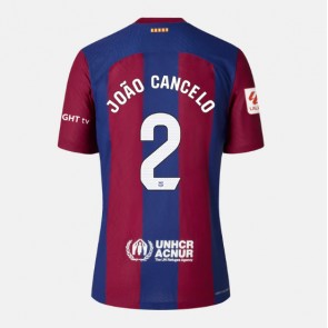 Barcelona Joao Cancelo #2 Kotipaita Naisten 2023-24 Lyhyet Hihat