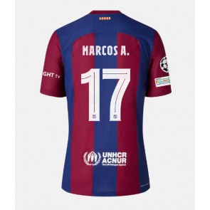 Barcelona Marcos Alonso #17 Kotipaita 2023-24 Lyhyet Hihat