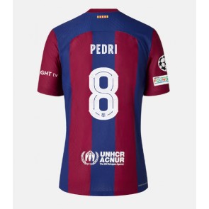 Barcelona Pedri Gonzalez #8 Kotipaita 2023-24 Lyhyet Hihat