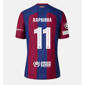 Barcelona Raphinha Belloli #11 Kotipaita 2023-24 Lyhyet Hihat