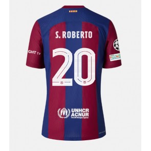 Barcelona Sergi Roberto #20 Kotipaita 2023-24 Lyhyet Hihat