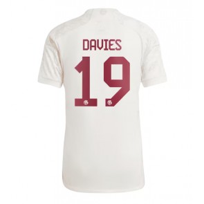 Bayern Munich Alphonso Davies #19 Kolmaspaita 2023-24 Lyhyet Hihat