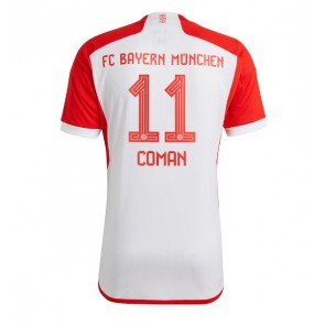 Bayern Munich Kingsley Coman #11 Kotipaita 2023-24 Lyhyet Hihat