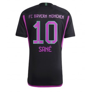 Bayern Munich Leroy Sane #10 Vieraspaita 2023-24 Lyhyet Hihat