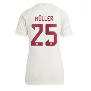 Bayern Munich Thomas Muller #25 Kolmaspaita Naisten 2023-24 Lyhyet Hihat