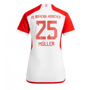 Bayern Munich Thomas Muller #25 Kotipaita Naisten 2023-24 Lyhyet Hihat