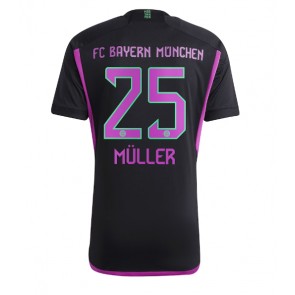 Bayern Munich Thomas Muller #25 Vieraspaita 2023-24 Lyhyet Hihat