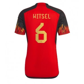 Belgia Axel Witsel #6 Kotipaita EM-Kisat 2020 Lyhyet Hihat