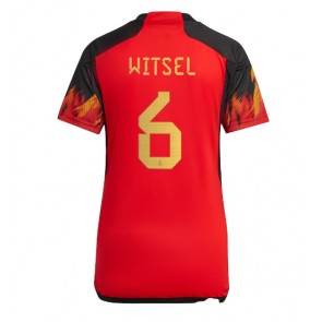 Belgia Axel Witsel #6 Kotipaita Naisten EM-Kisat 2020 Lyhyet Hihat