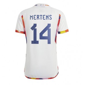 Belgia Dries Mertens #14 Vieraspaita EM-Kisat 2020 Lyhyet Hihat