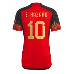 Belgia Eden Hazard #10 Kotipaita EM-Kisat 2020 Lyhyet Hihat