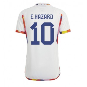 Belgia Eden Hazard #10 Vieraspaita EM-Kisat 2020 Lyhyet Hihat