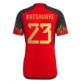 Belgia Michy Batshuayi #23 Kotipaita EM-Kisat 2020 Lyhyet Hihat