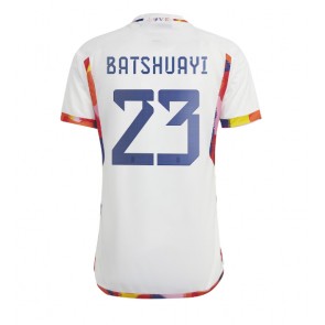 Belgia Michy Batshuayi #23 Vieraspaita EM-Kisat 2020 Lyhyet Hihat