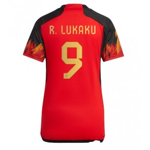 Belgia Romelu Lukaku #9 Kotipaita Naisten EM-Kisat 2020 Lyhyet Hihat