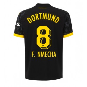 Borussia Dortmund Felix Nmecha #8 Vieraspaita 2023-24 Lyhyet Hihat