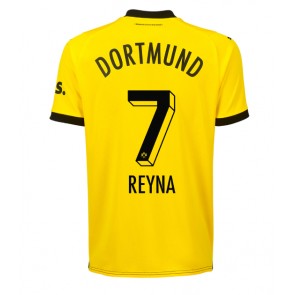 Borussia Dortmund Giovanni Reyna #7 Kotipaita 2023-24 Lyhyet Hihat