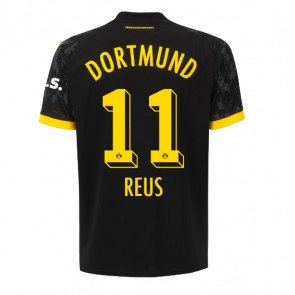 Borussia Dortmund Marco Reus #11 Vieraspaita 2023-24 Lyhyet Hihat