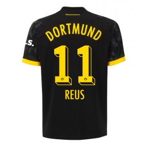 Borussia Dortmund Marco Reus #11 Vieraspaita Naisten 2023-24 Lyhyet Hihat