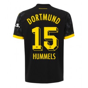 Borussia Dortmund Mats Hummels #15 Vieraspaita 2023-24 Lyhyet Hihat