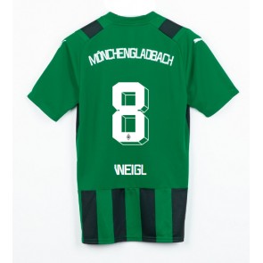 Borussia Monchengladbach Julian Weigl #8 Vieraspaita 2023-24 Lyhyet Hihat