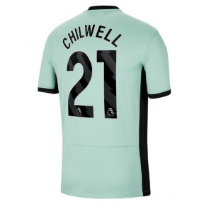 Chelsea Ben Chilwell #21 Kolmaspaita 2023-24 Lyhyet Hihat