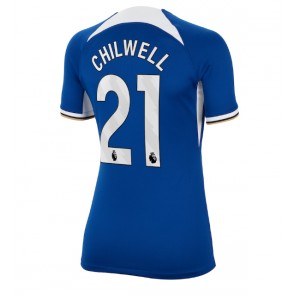 Chelsea Ben Chilwell #21 Kotipaita Naisten 2023-24 Lyhyet Hihat