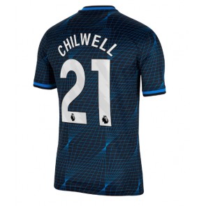 Chelsea Ben Chilwell #21 Vieraspaita 2023-24 Lyhyet Hihat