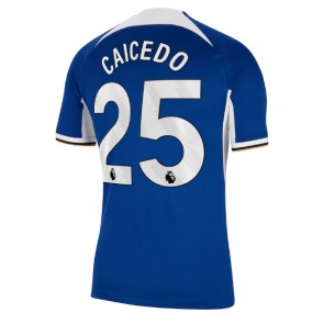 Chelsea Moises Caicedo #25 Kotipaita 2023-24 Lyhyet Hihat