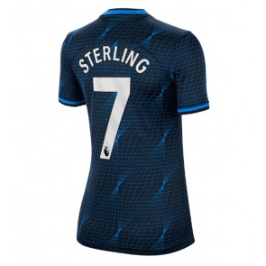 Chelsea Raheem Sterling #7 Vieraspaita Naisten 2023-24 Lyhyet Hihat